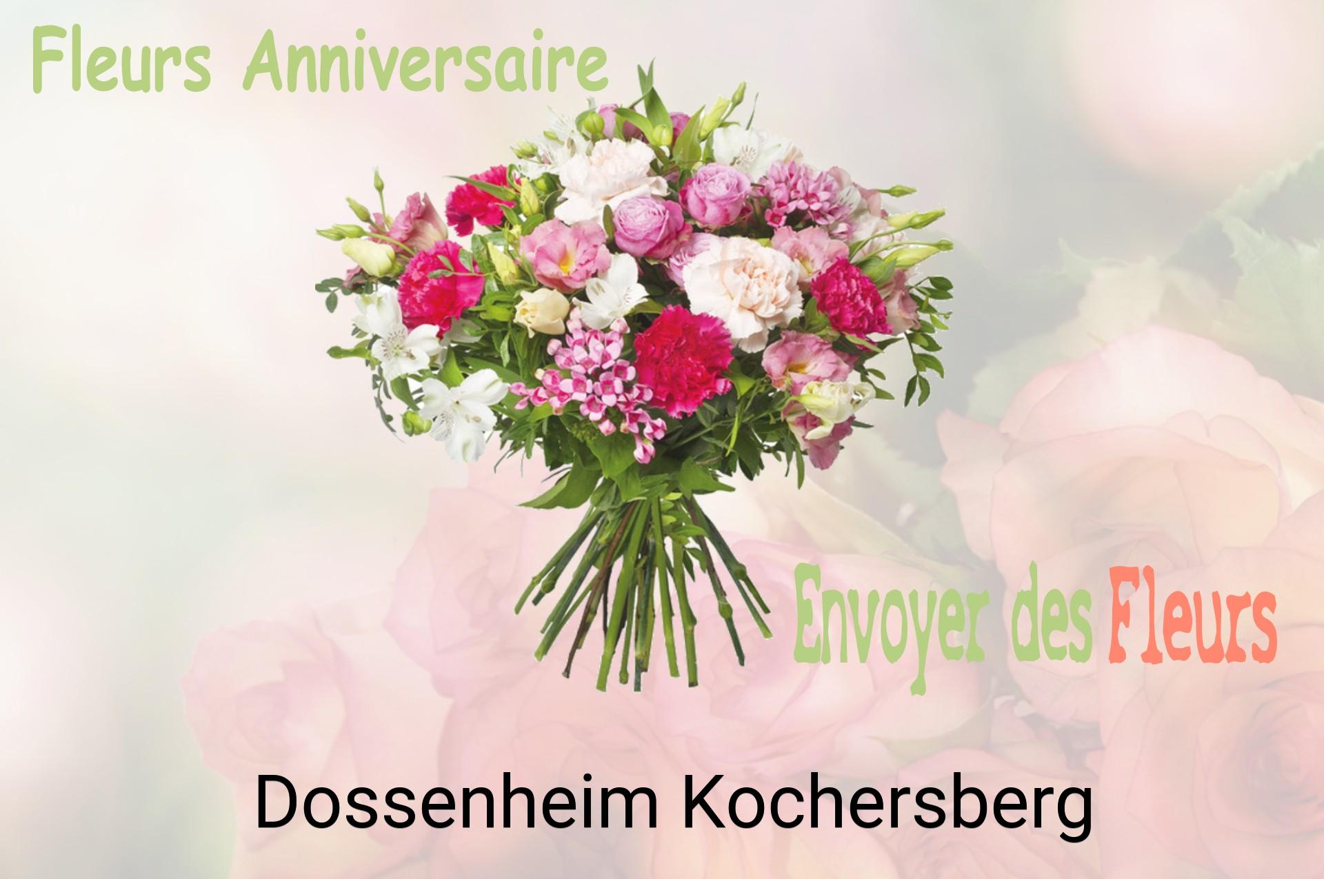 Bouquet de fleurs d’anniversaire livré à Dossenheim-Kochersberg